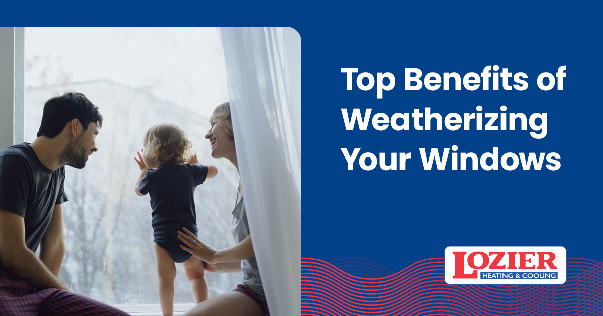 Weatherize your windows.